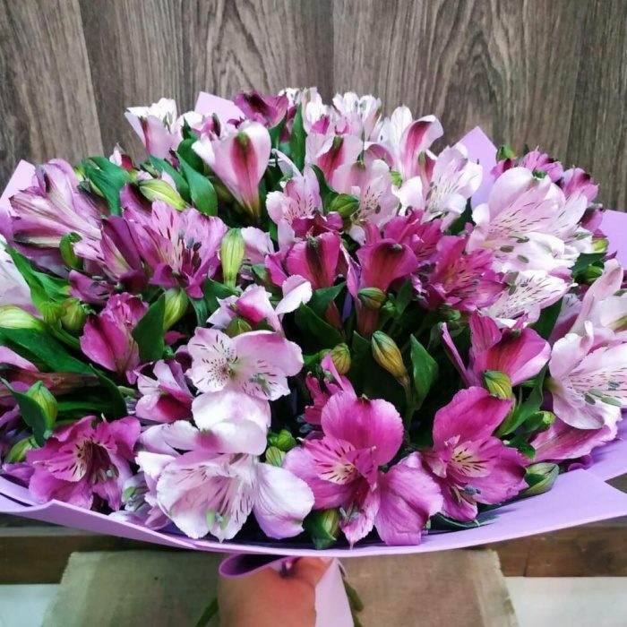 Букет «Альстромерия сиреневая», фото 4